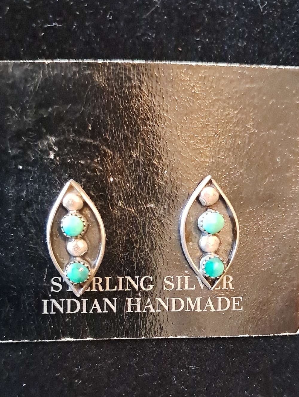Vintage Zuni Stud Earrings